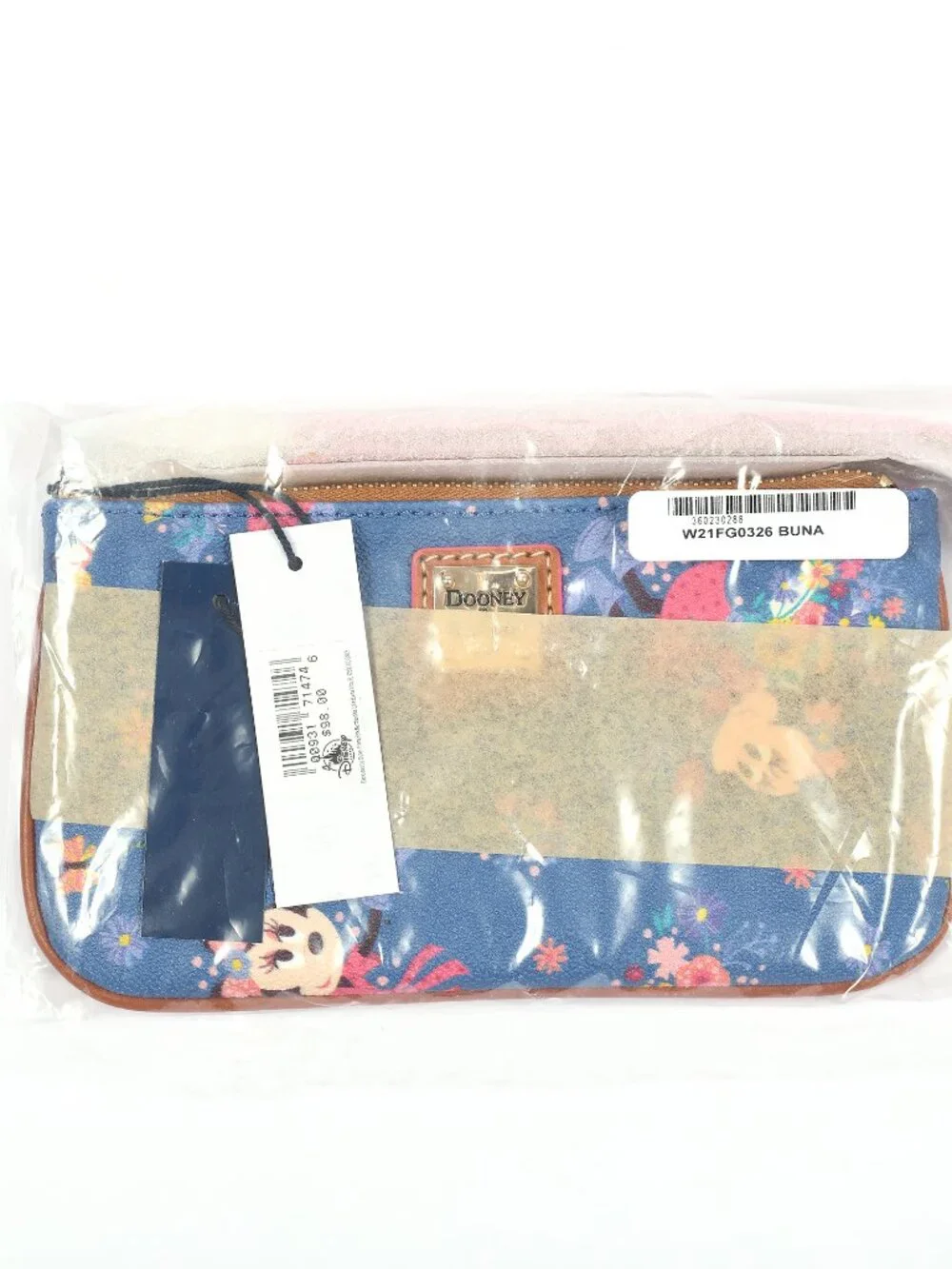 2021 EPCOT Flower & Garden Festival Disney Dooney Bourke Minnie Wristlet NWT
